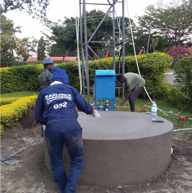 10,000-Litre Tank & Pump Installation — Arua Branch