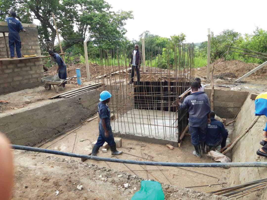 Water Reservoir Construction — Atto Hills, Gulu
